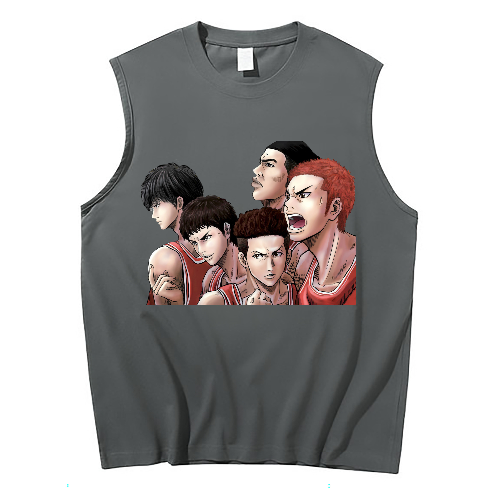 （画像用） SLAM DUNK／スラムダンク コットン100％タンクトップ（フロントプリント）